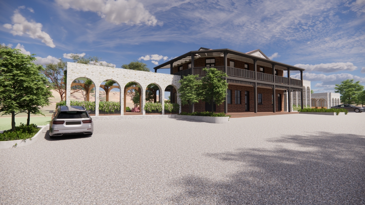 The Coolac Hotel Render 1